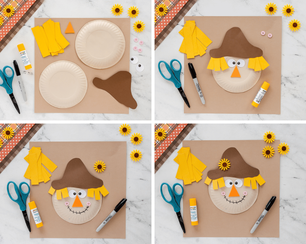 Paper Plate Scarecrow Made To Be A Momma Paper Plate Scarecrow Made To Be A Momma