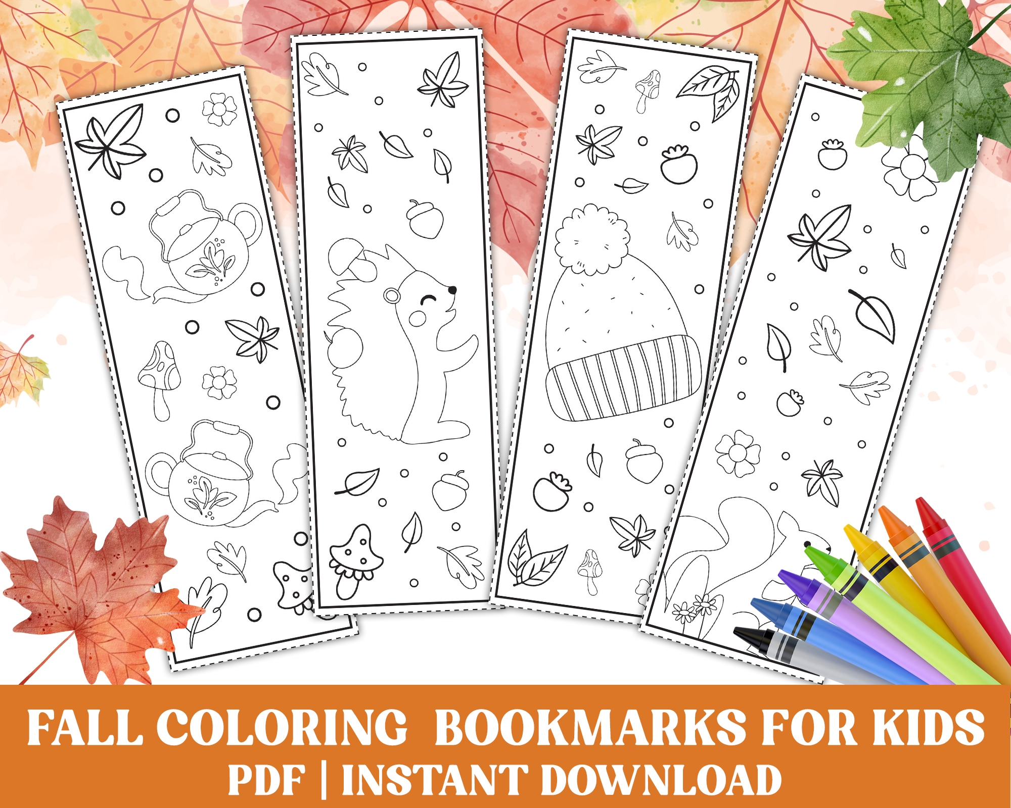 PDF Fall Bookmarks Color Your Own Printable Bookmark Templates For Coloring Made By Teachers PDF Fall Bookmarks Color Your Own Printable Bookmark Templates For Coloring Made By Teachers