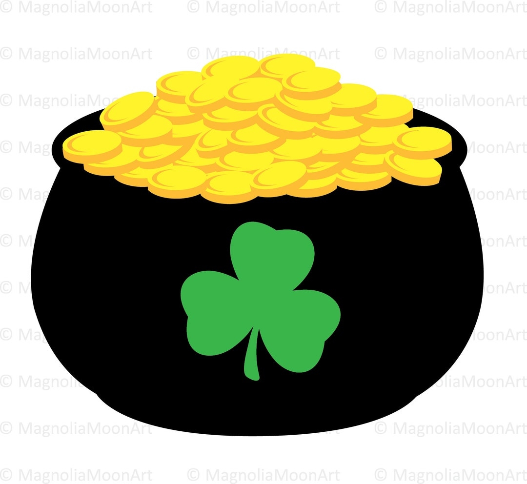Printable Pot Of Gold Template Printable Pot Of Gold Template