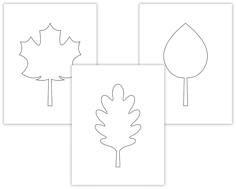 Fall Leaf Template Printable Fall Leaf Template Printable