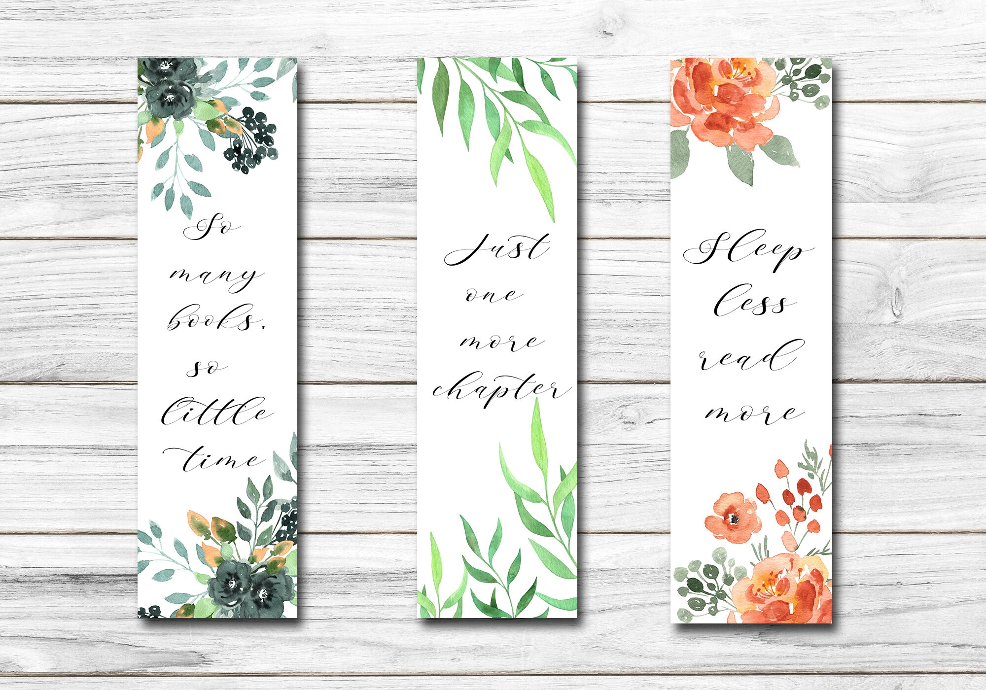 Printable Bookmarks Set Template By RED DOTS HOUSE TheHungryJPEG Printable Bookmarks Set Template By RED DOTS HOUSE TheHungryJPEG