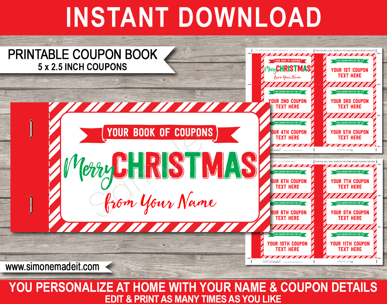 Printable Coupon Template Printable Coupon Template