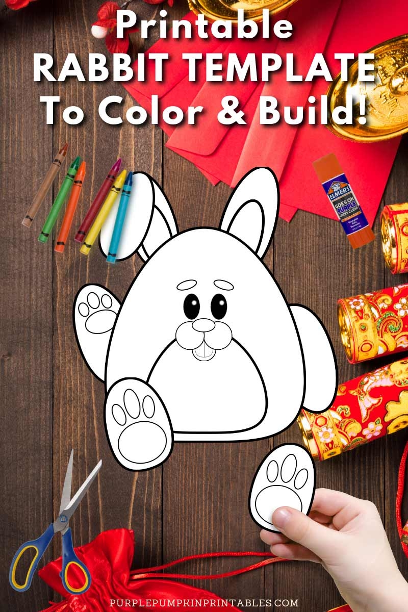 Printable Color Build A Rabbit Printable Color Build A Rabbit