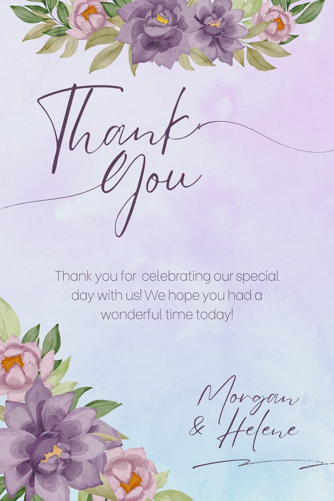 Printable Customizable Thank You Card Templates Canva Printable Customizable Thank You Card Templates Canva