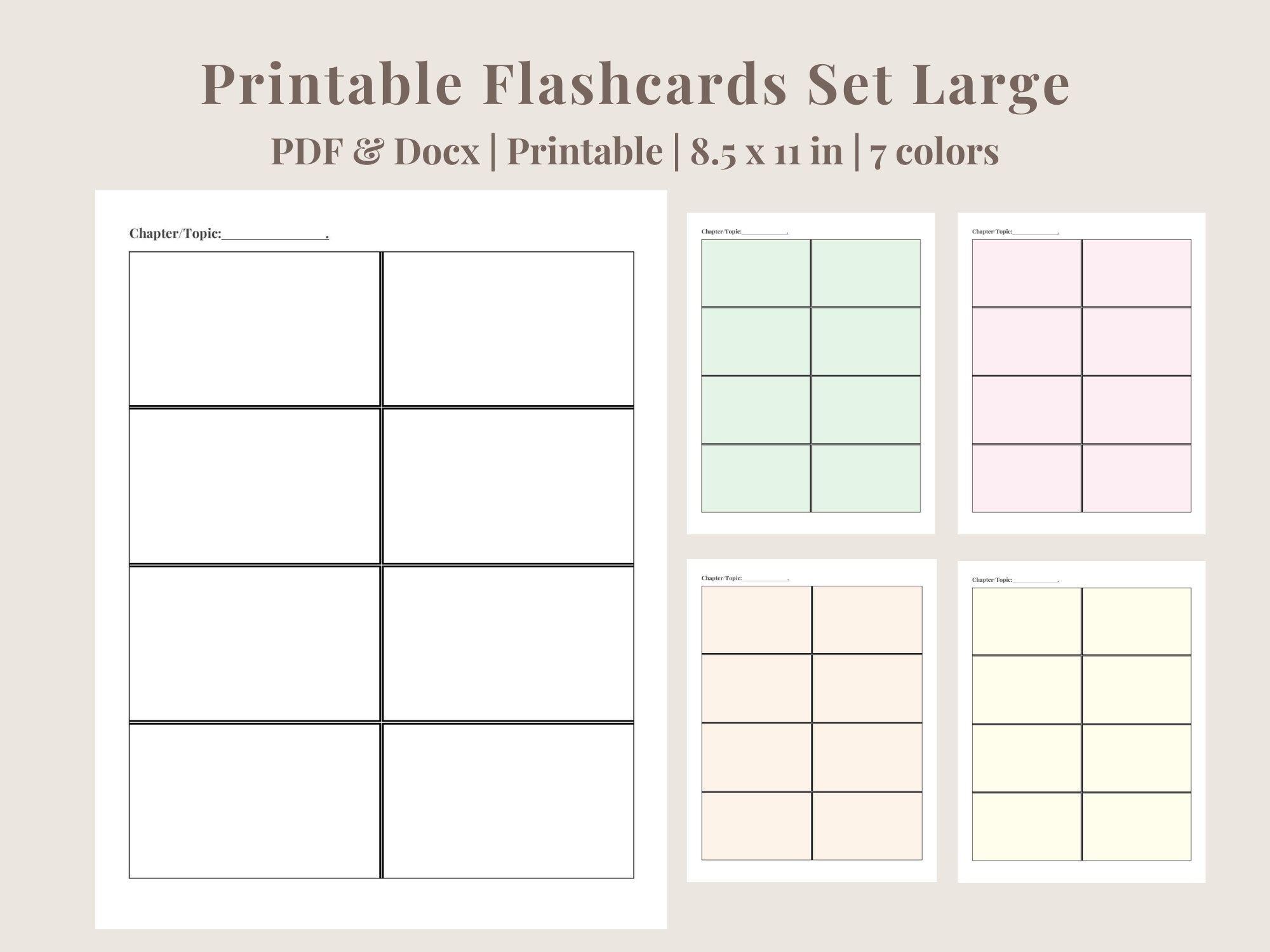 Printable Flashcards Editable Flashcards 4 Blank Flashcards Per Page 7 Colors PDF Printable Editable Word Doc Digital Download Etsy UK Printable Flashcards Editable Flashcards 4 Blank Flashcards Per Page 7 Colors PDF Printable Editable Word Doc Digital Download Etsy UK