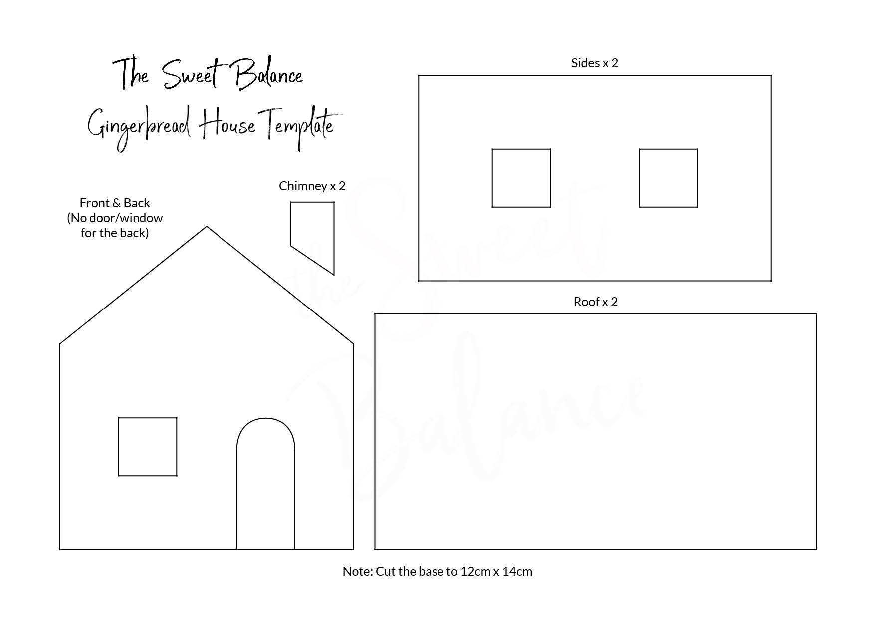 Printable Gingerbread House Craft Keeping Life Creative Worksheets Library Printable Gingerbread House Craft Keeping Life Creative Worksheets Library