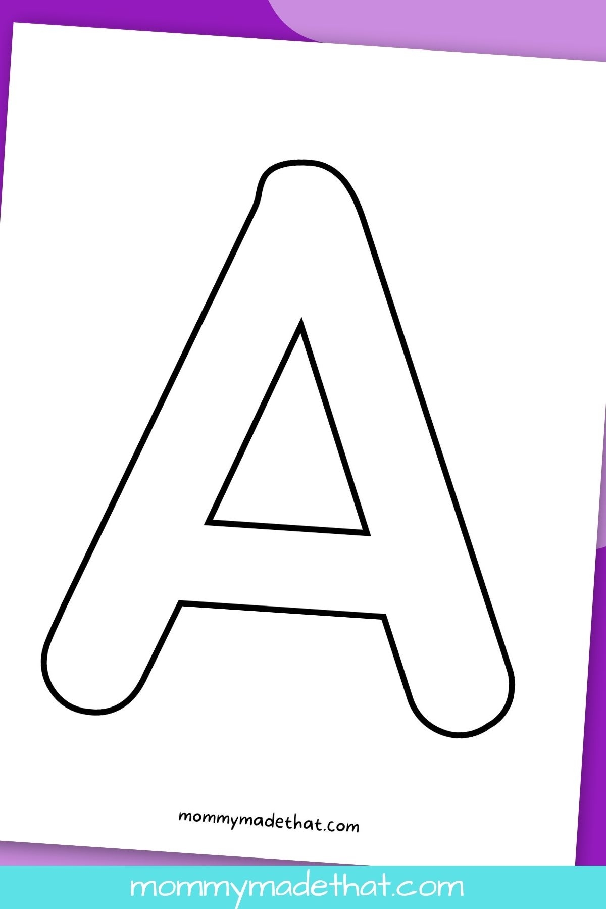 Printable Letter A Grab The Free Template Printable Letter A Grab The Free Template