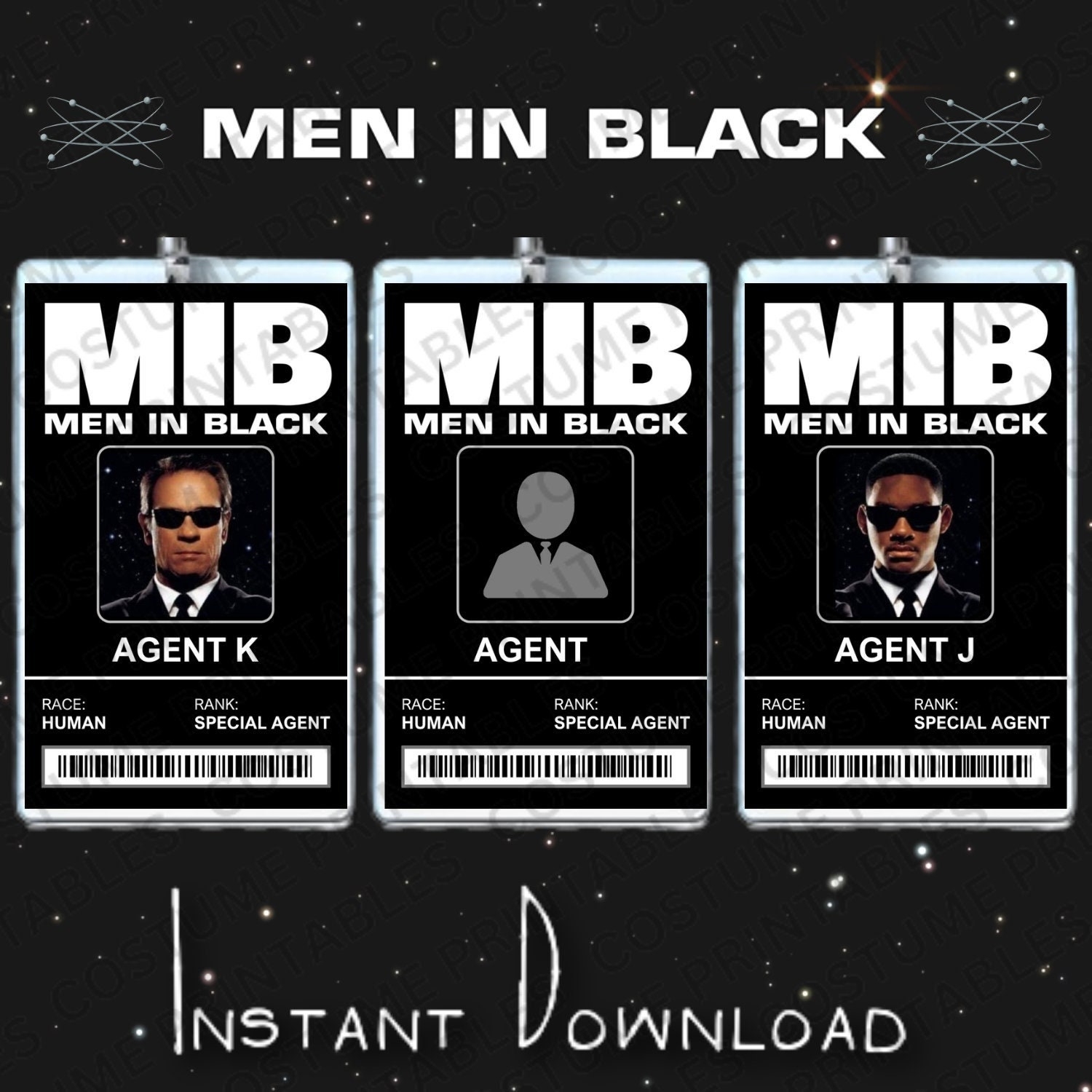 Free Printable Mib Badge Template Free Printable Mib Badge Template
