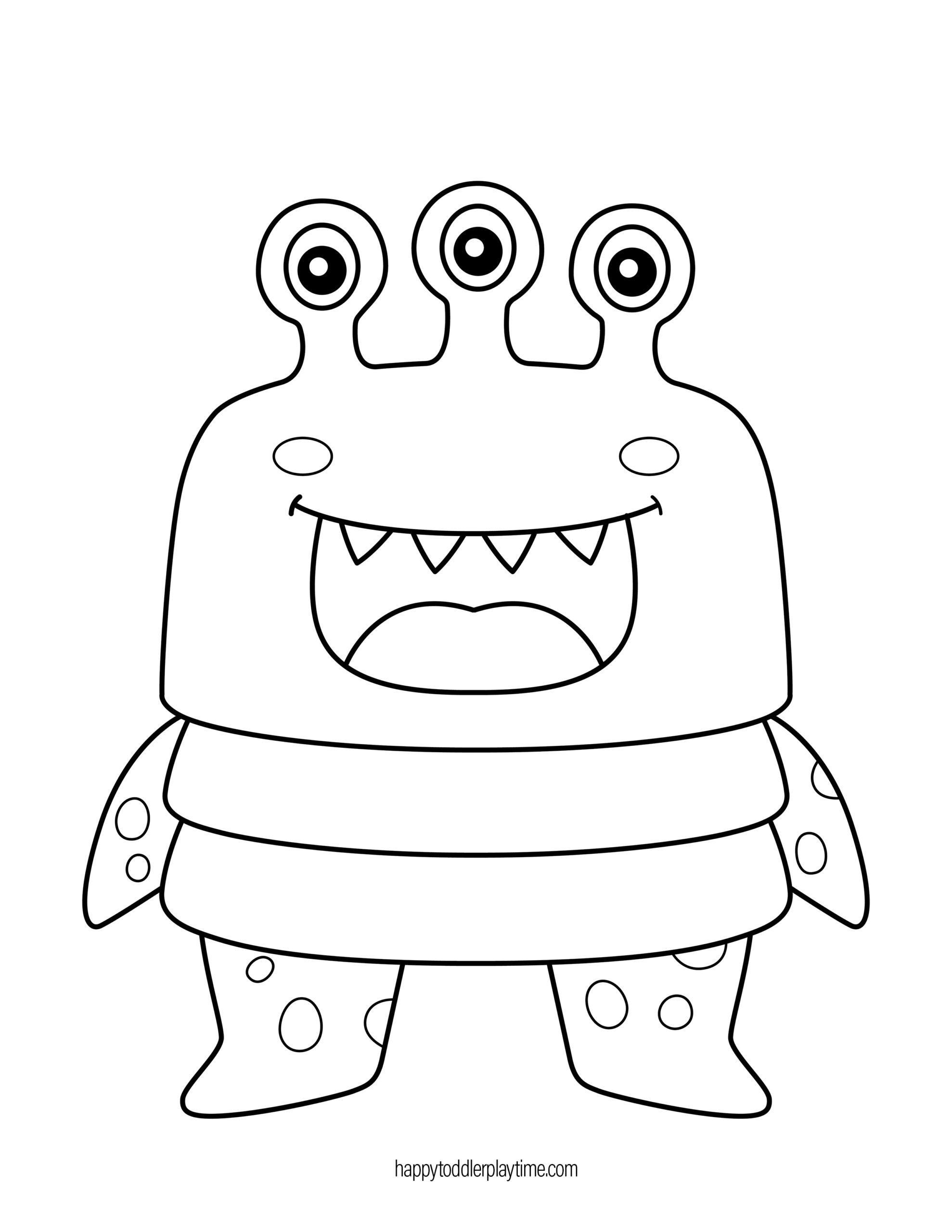 Printable Monster Templates For Kids Activities And Crafts Happy Toddler Playtime Printable Monster Templates For Kids Activities And Crafts Happy Toddler Playtime
