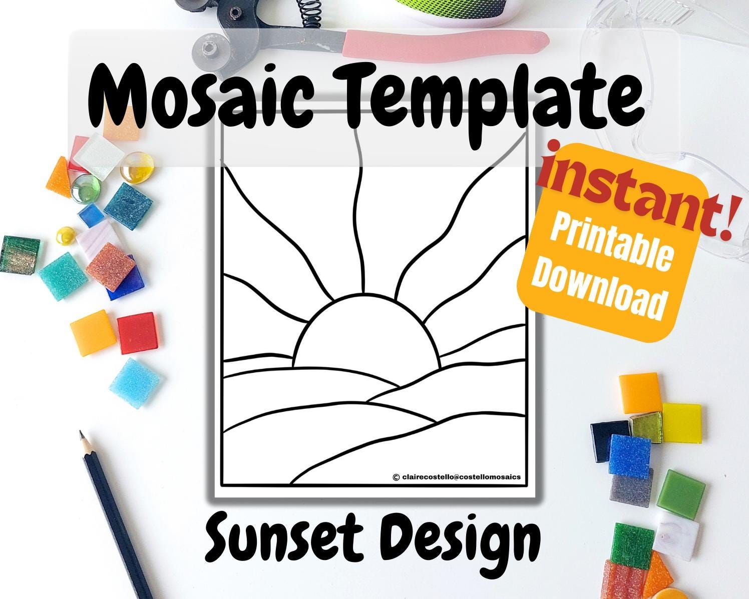 Mosaic Templates Printable Mosaic Templates Printable