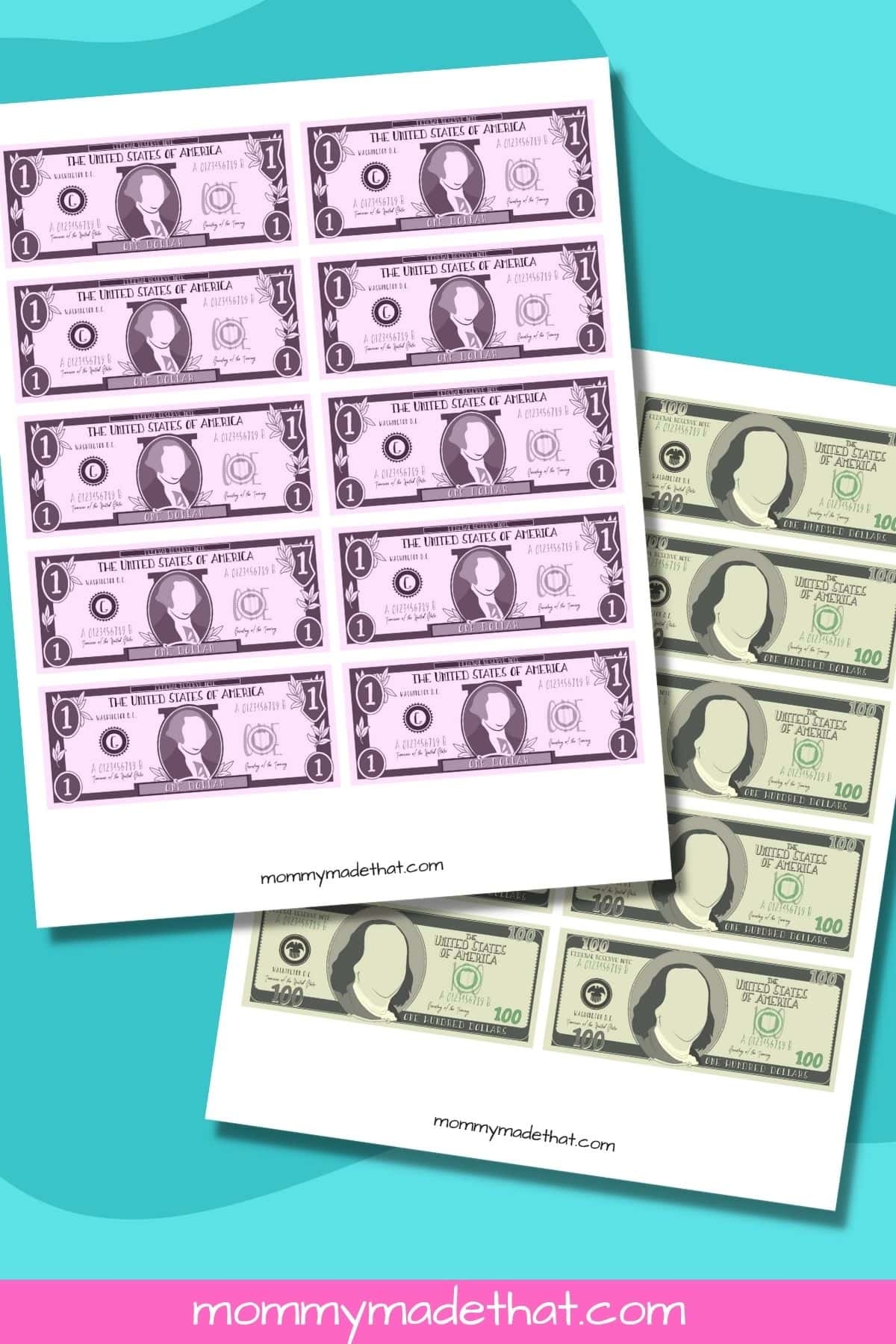 Free Printable Classroom Money Template Free Printable Classroom Money Template