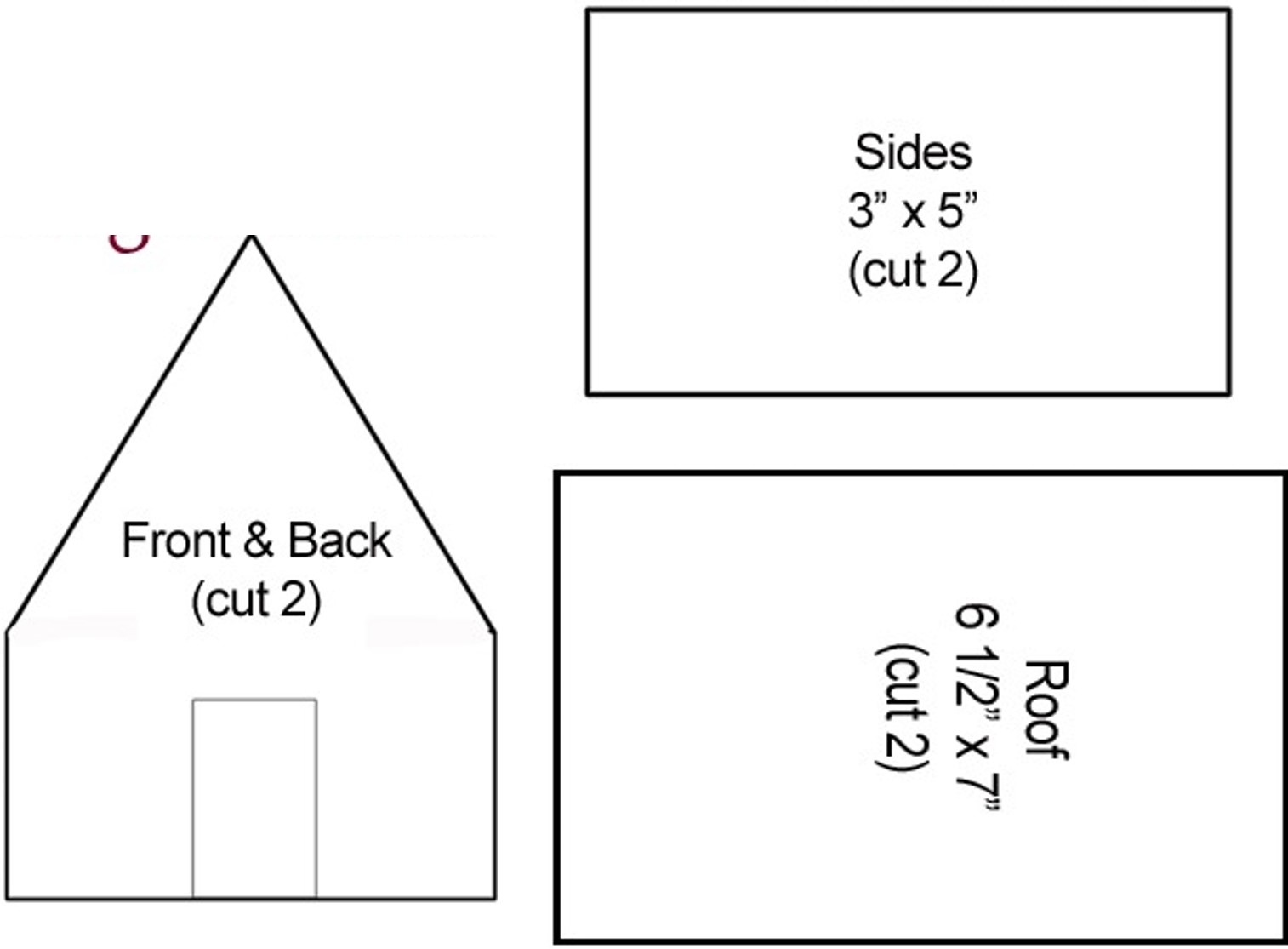 Printable Template Gingerbread House Caroline s Cupcakes Uganda Printable Template Gingerbread House Caroline s Cupcakes Uganda