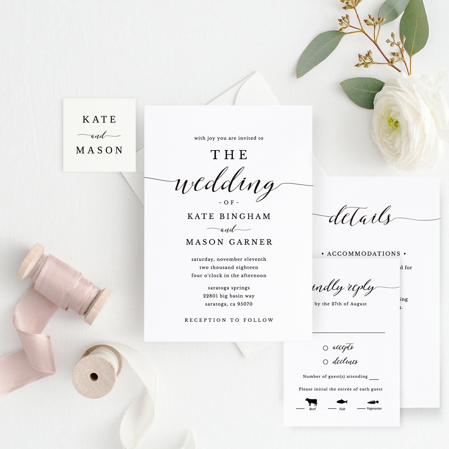 Printable Wedding Invitation Template Wedding Invitation Set DIY Worksheets Library Printable Wedding Invitation Template Wedding Invitation Set DIY Worksheets Library