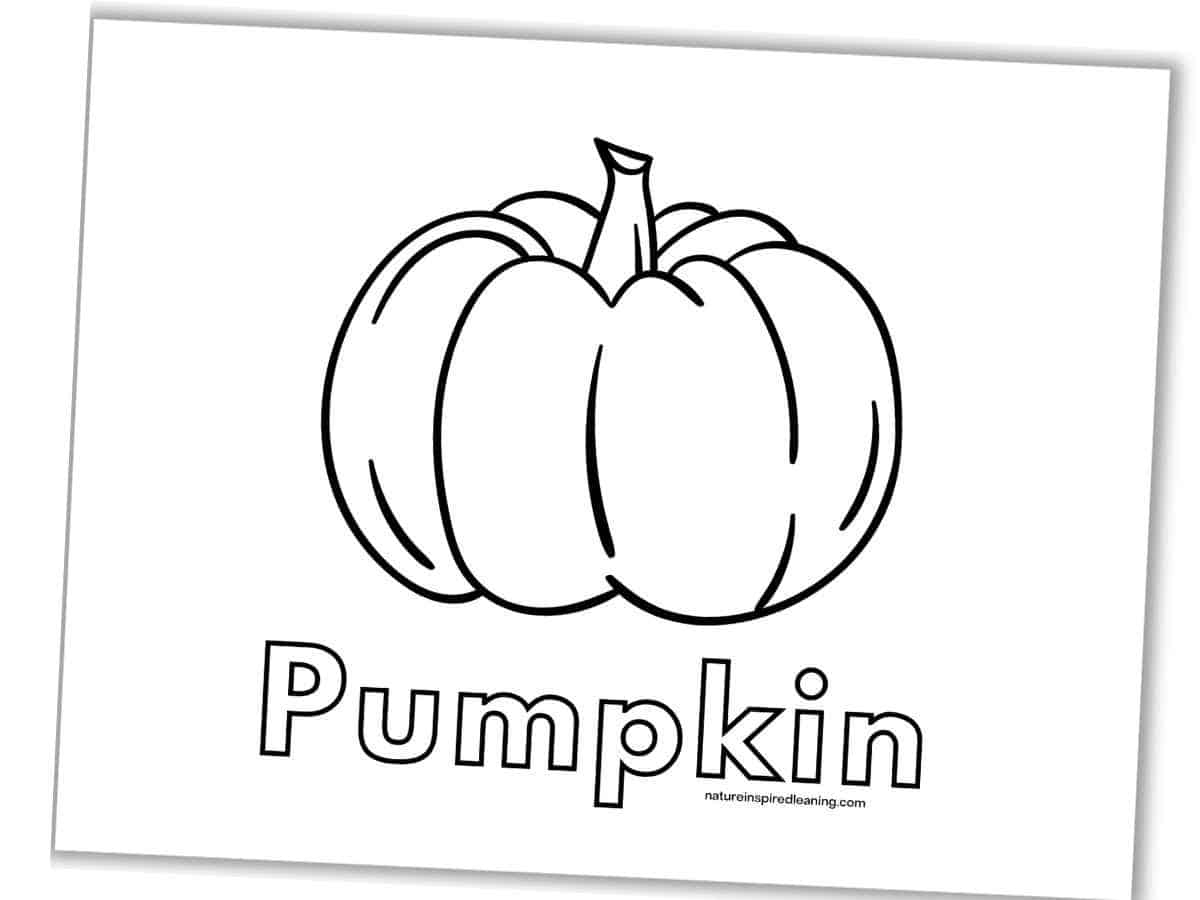 Pumpkin Coloring Pages Nature Inspired Learning Pumpkin Coloring Pages Nature Inspired Learning