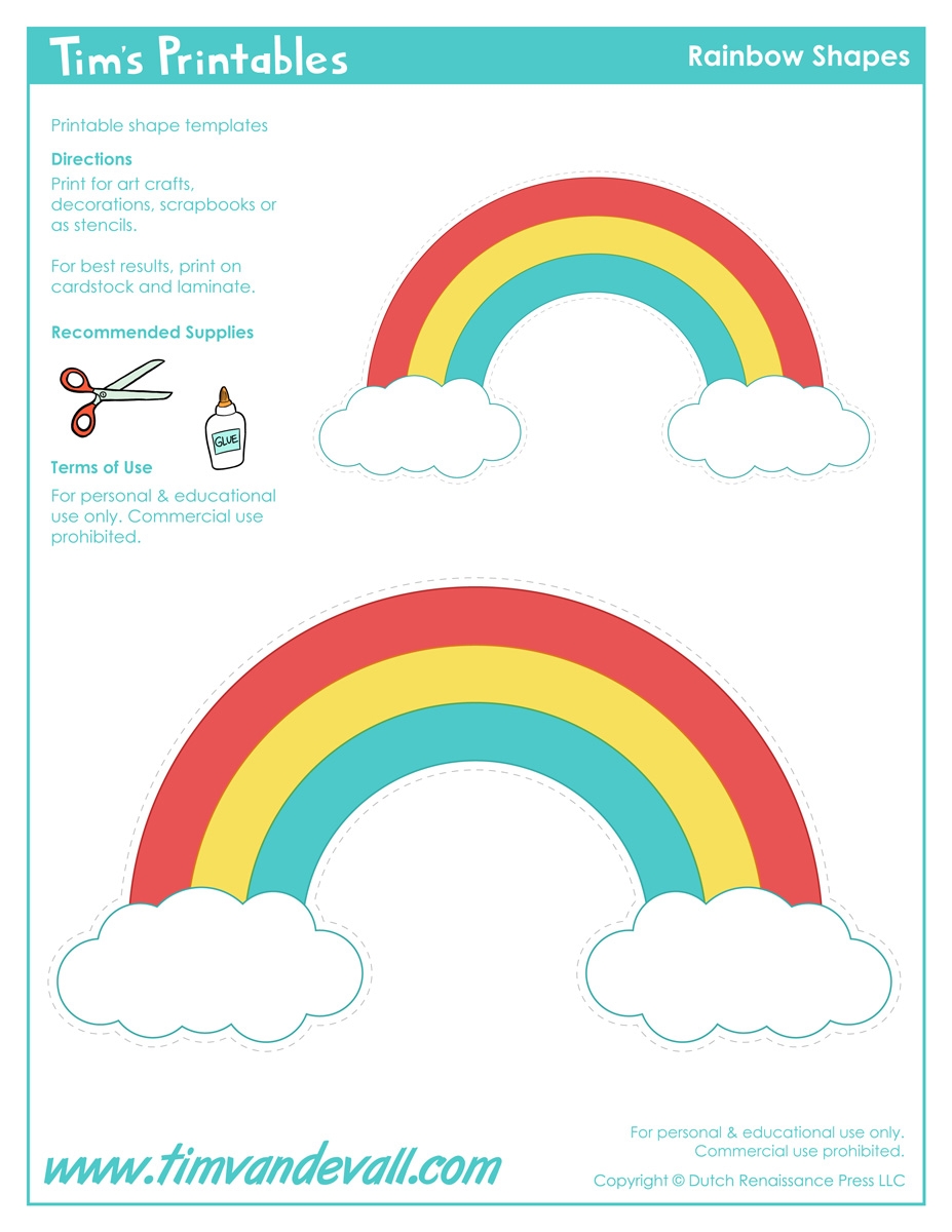 Rainbow Templates Rainbow Templates