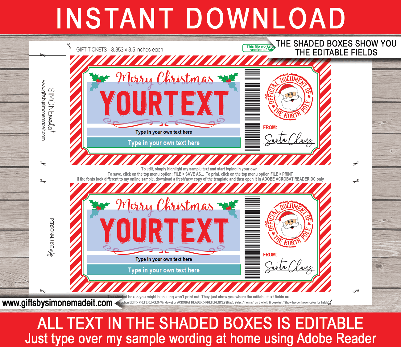 Free Gift Certificate Template Printable