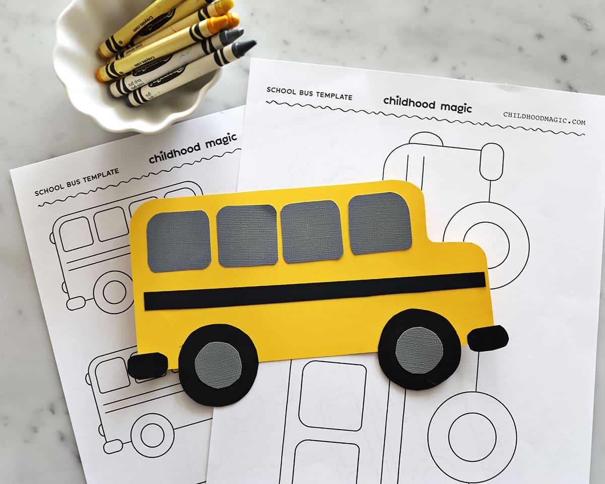 School Bus Template School Bus Template