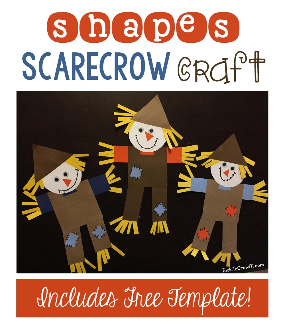 Shapes Scarecrow Craft Blog Tools To Grow Inc Shapes Scarecrow Craft Blog Tools To Grow Inc