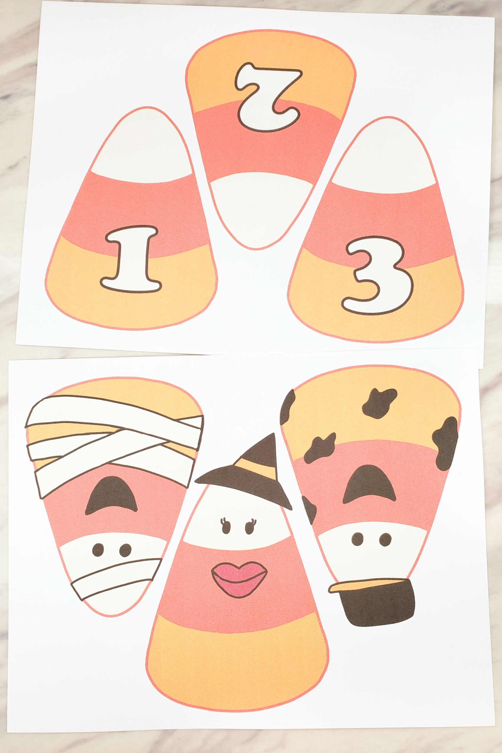 Candy Corn Template Printable Candy Corn Template Printable