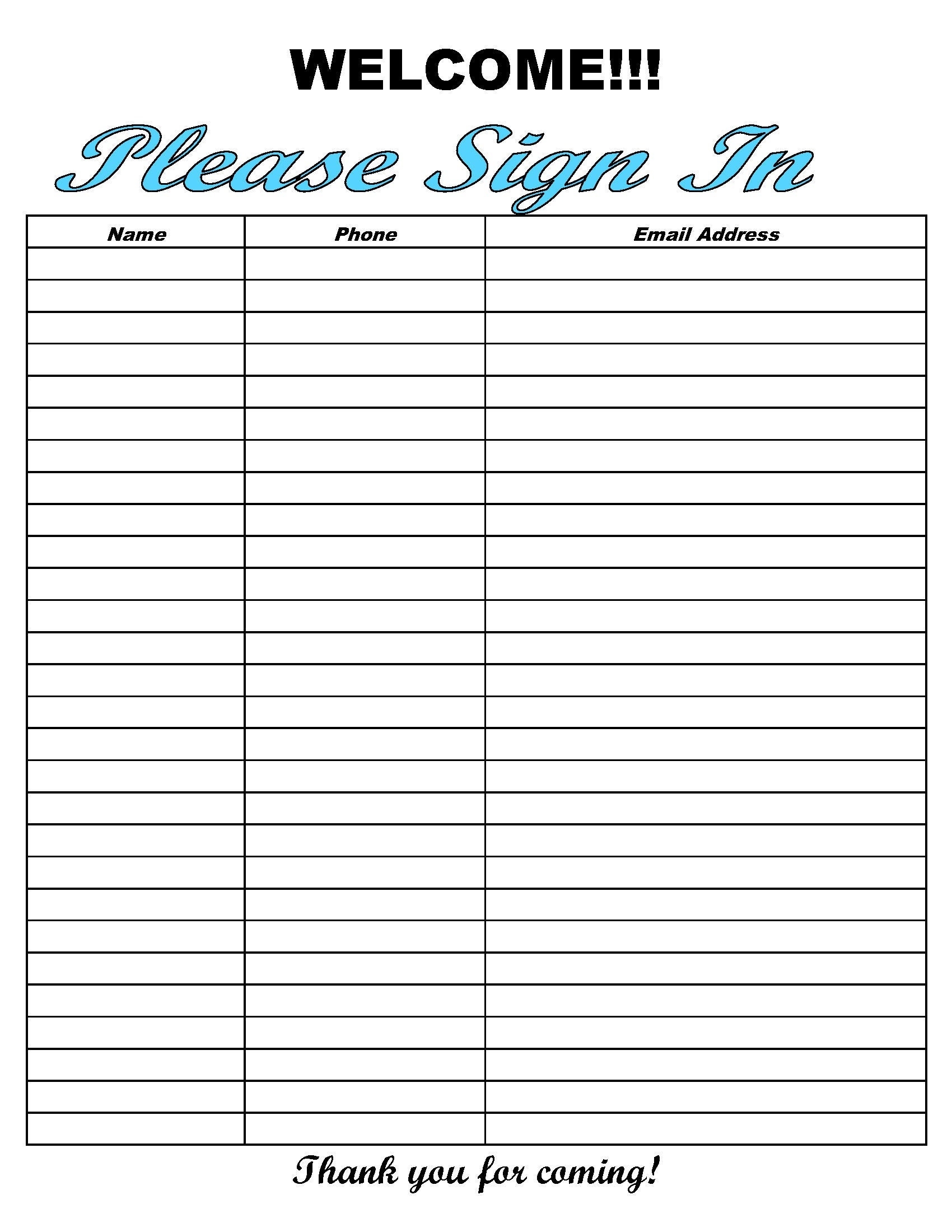 Sign In Sheet Printable PDF Fillable Sign Up Sheet Event Sign In Sheet Email List Contact Info Open House Sign In Editable Etsy UK Sign In Sheet Printable PDF Fillable Sign Up Sheet Event Sign In Sheet Email List Contact Info Open House Sign In Editable Etsy UK