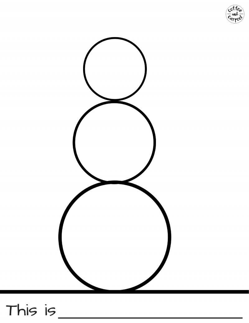 Printable Snowman Template Free Printable Snowman Template Free