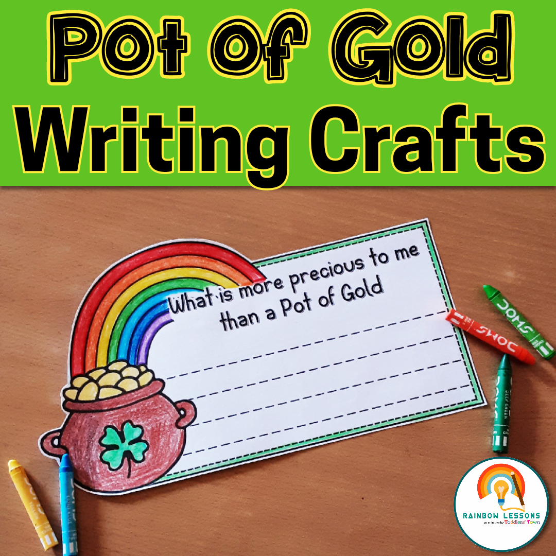 St Patricks Day Writing If I Found A Pot Of Gold Made By Teachers