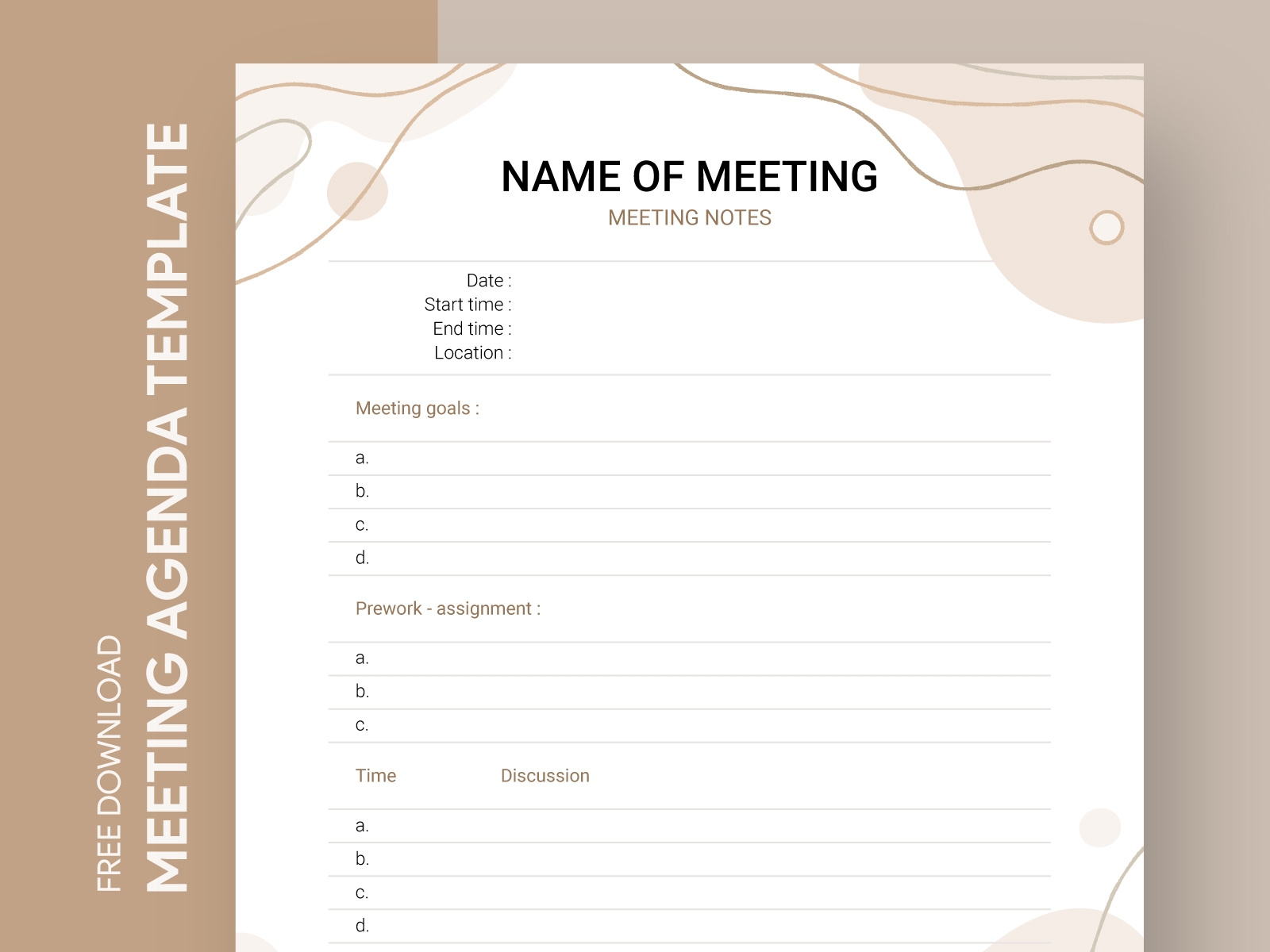 Staff Meeting Agenda Free Google Docs Template By Gdoc On Dribbble Staff Meeting Agenda Free Google Docs Template By Gdoc On Dribbble