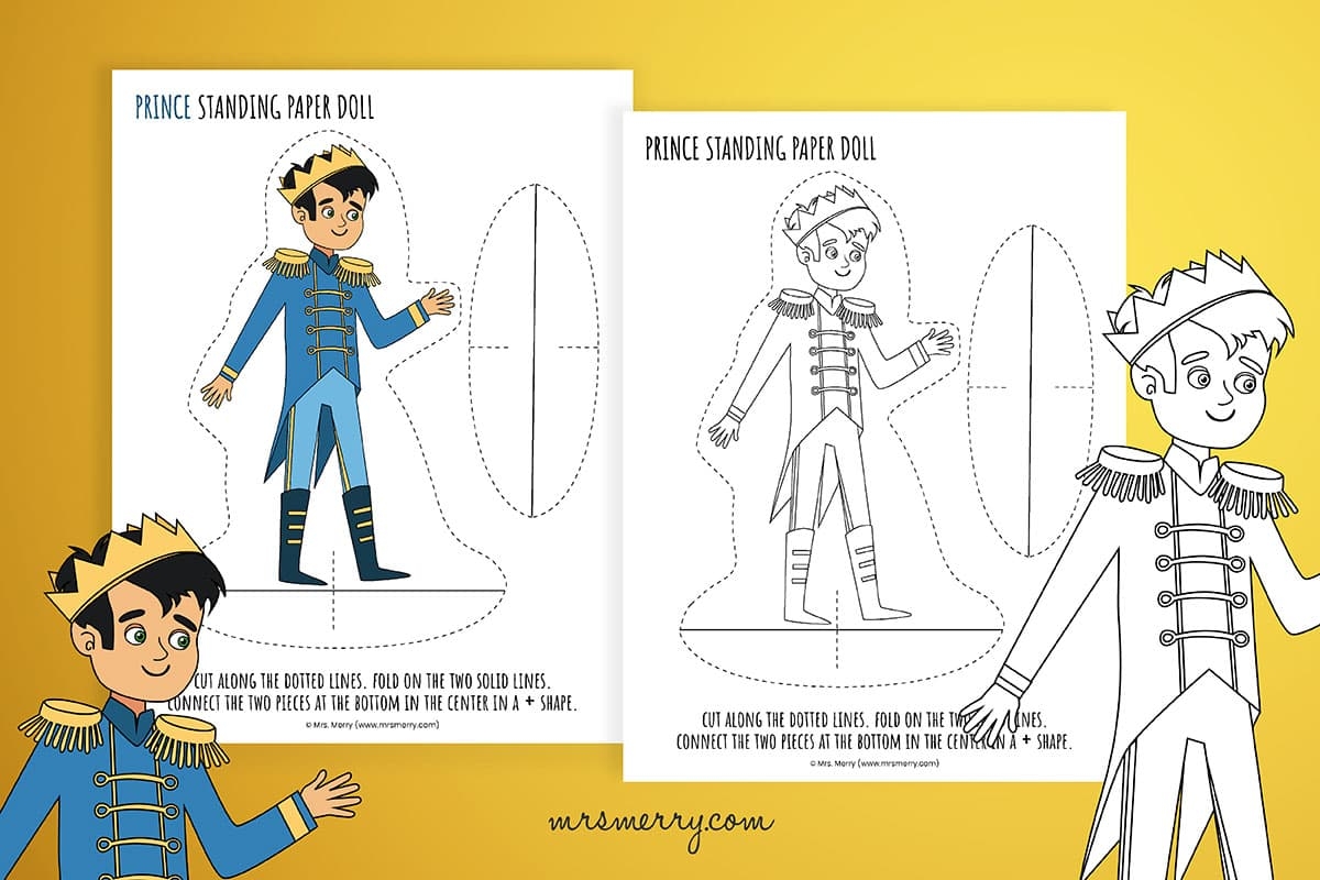 Paper Doll Template Printable Paper Doll Template Printable