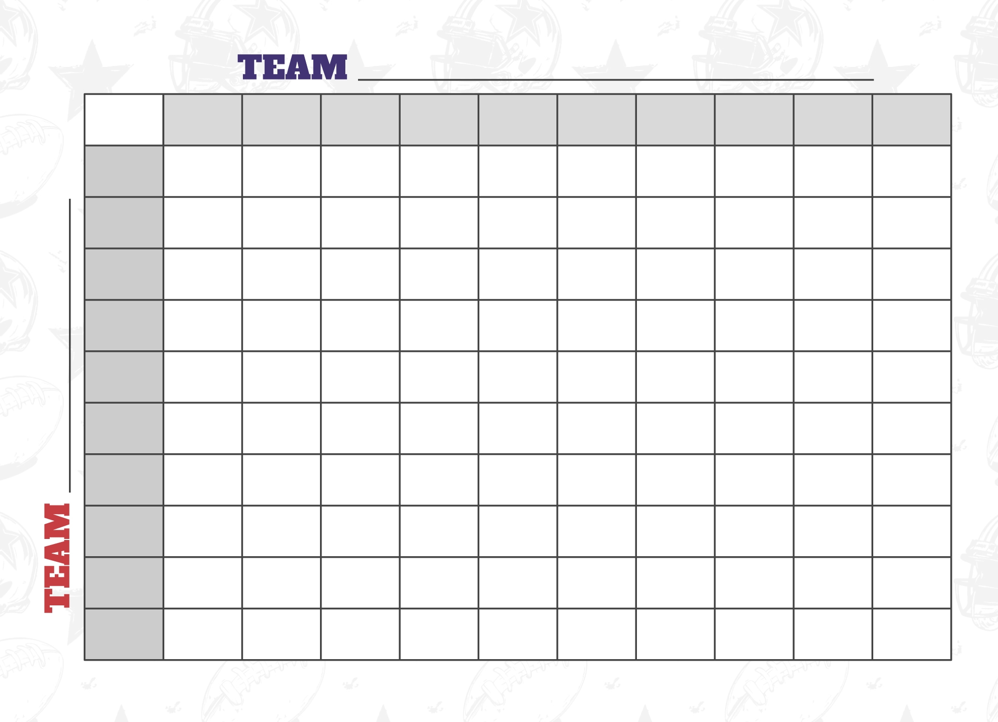 Super Bowl Square Free Google Docs Template Gdoc io Super Bowl Square Free Google Docs Template Gdoc io