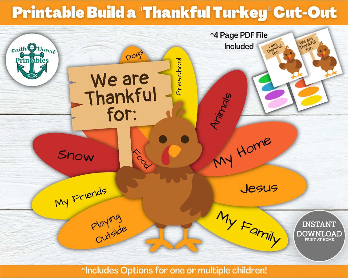 Turkey Feathers Template Printable Turkey Feathers Template Printable