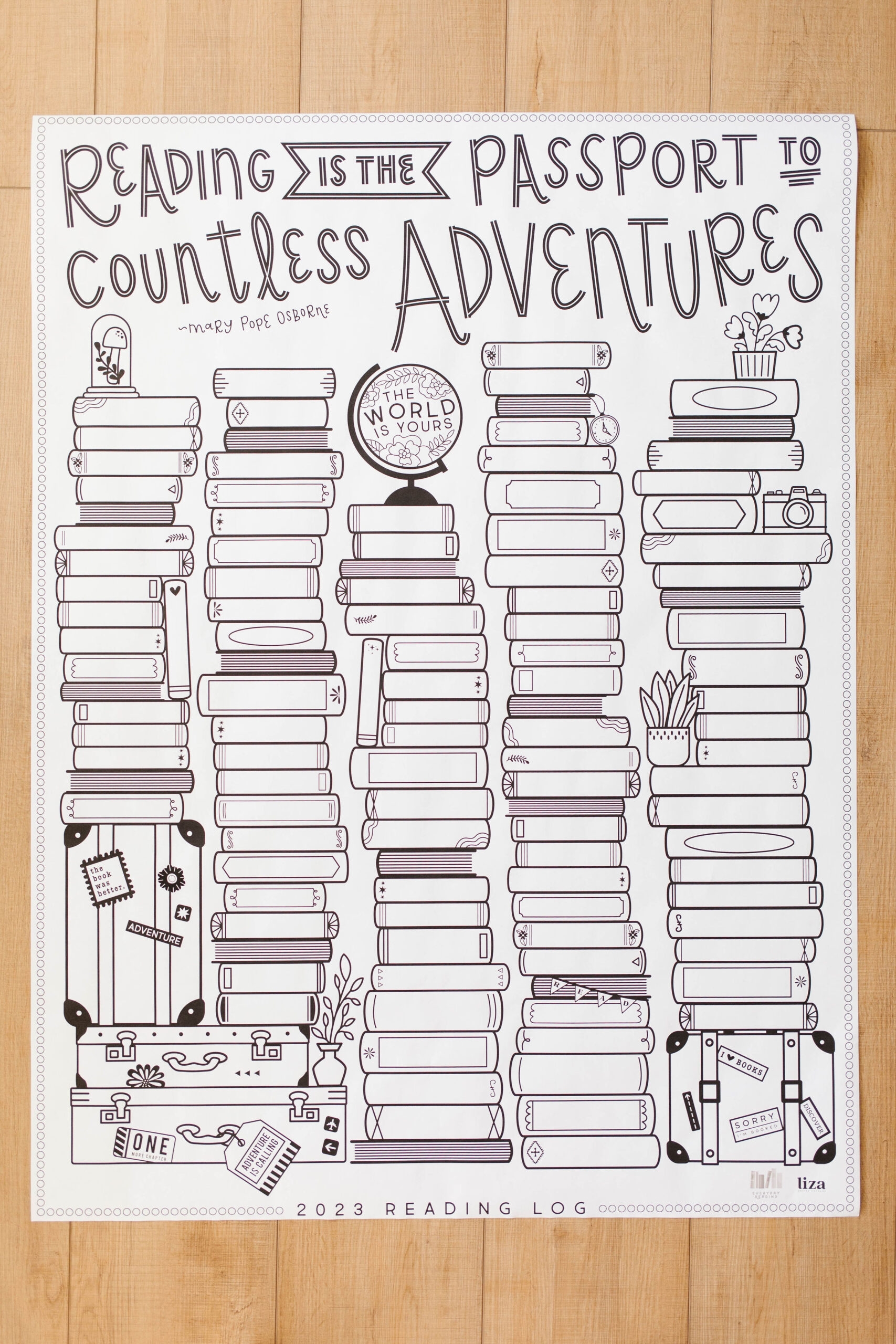 The 2023 Printable Reading Log Everyday Reading The 2023 Printable Reading Log Everyday Reading