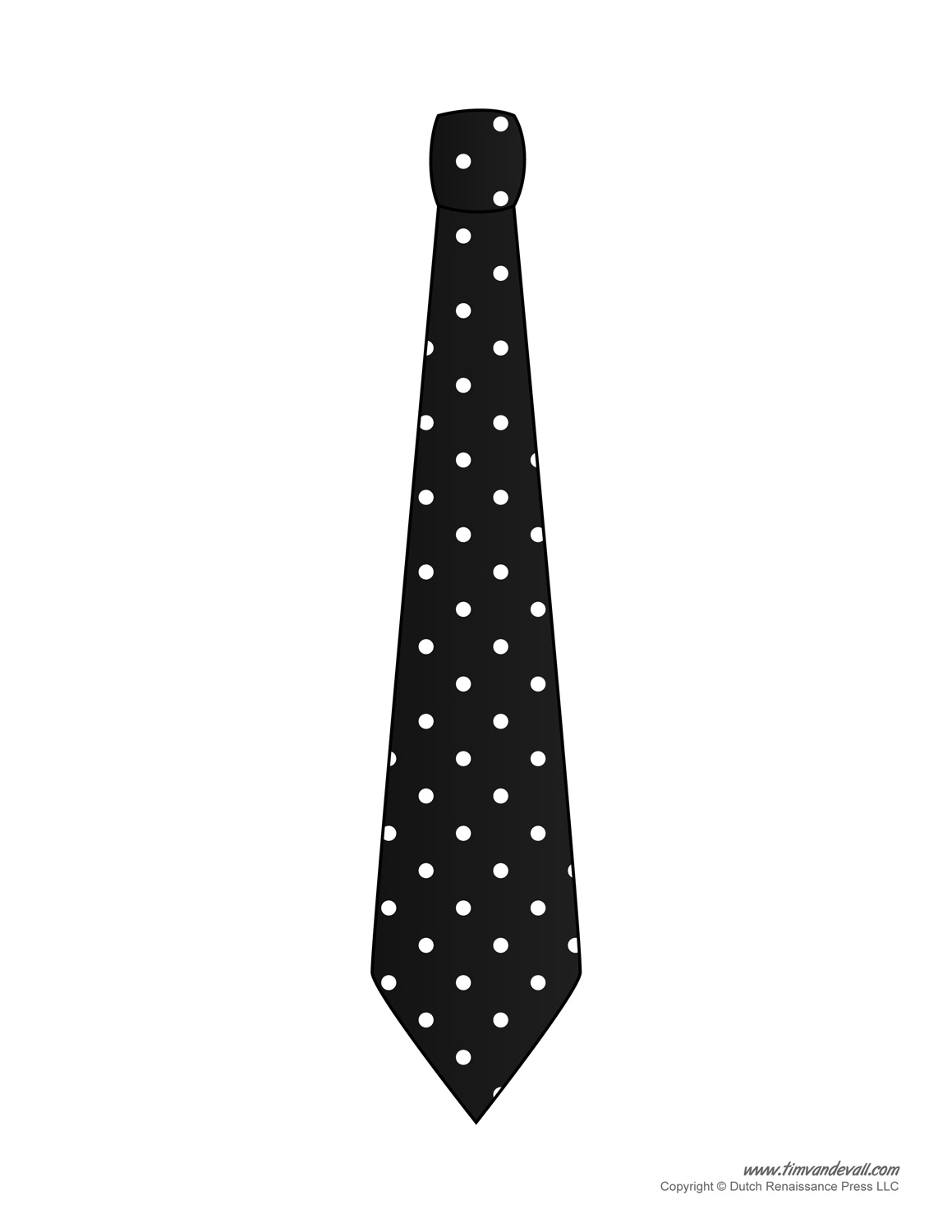 Tie Printable Template Tim s Printables Tie Printable Template Tim s Printables