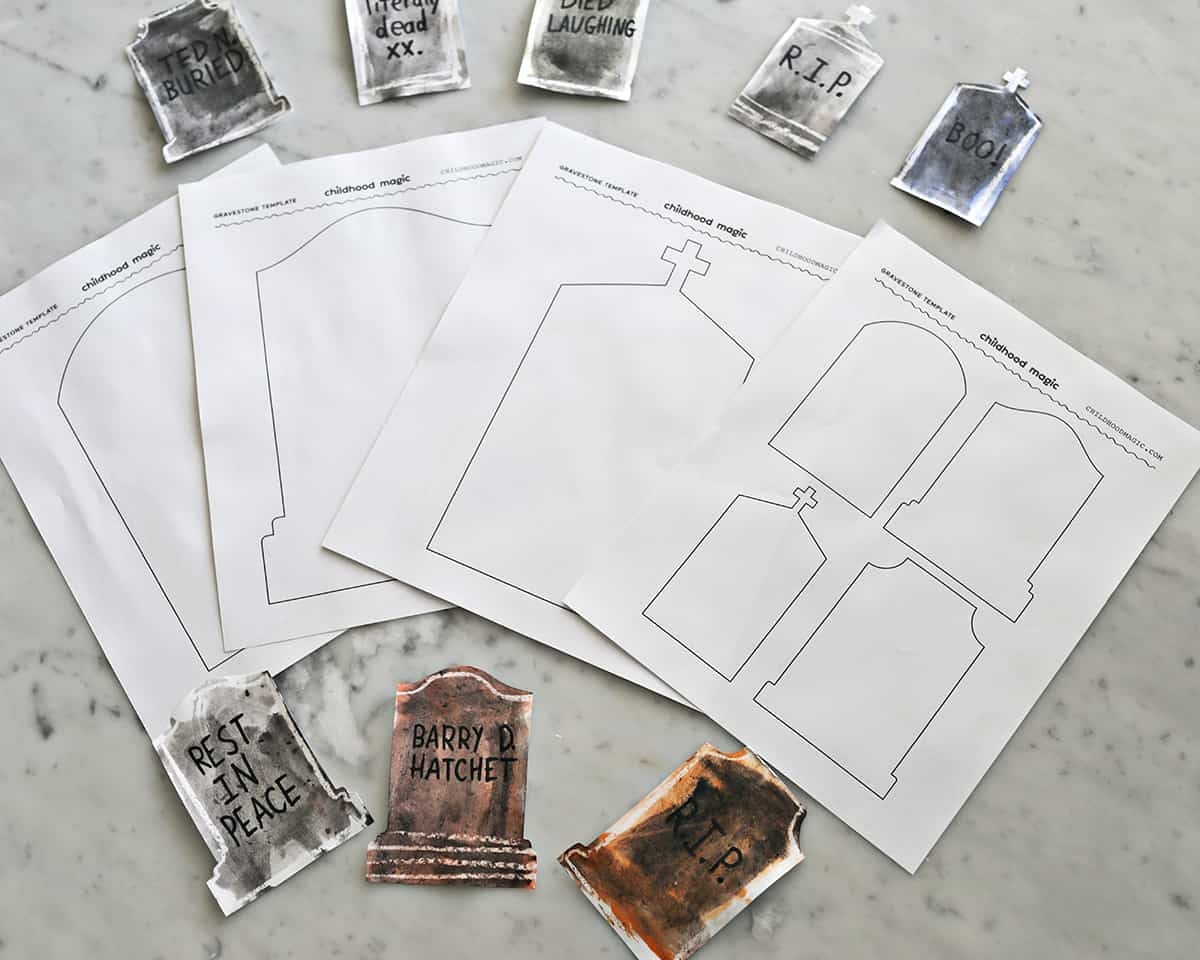 Tombstone Outline Tombstone Outline