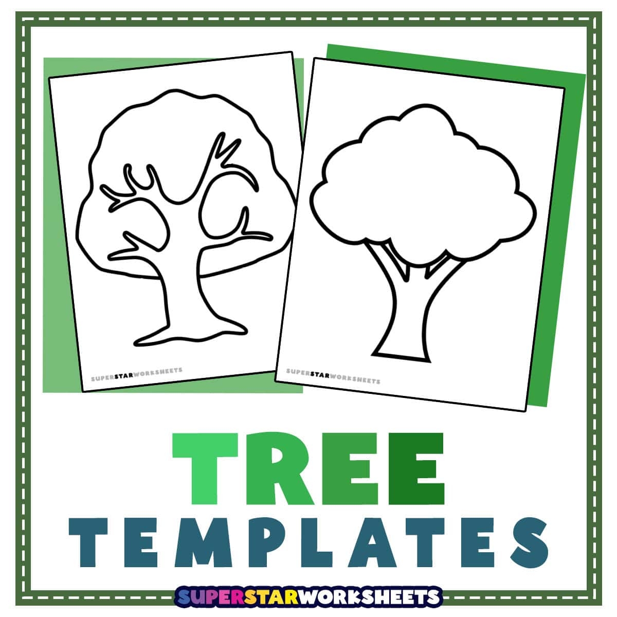 Fall Tree Template Printable Fall Tree Template Printable