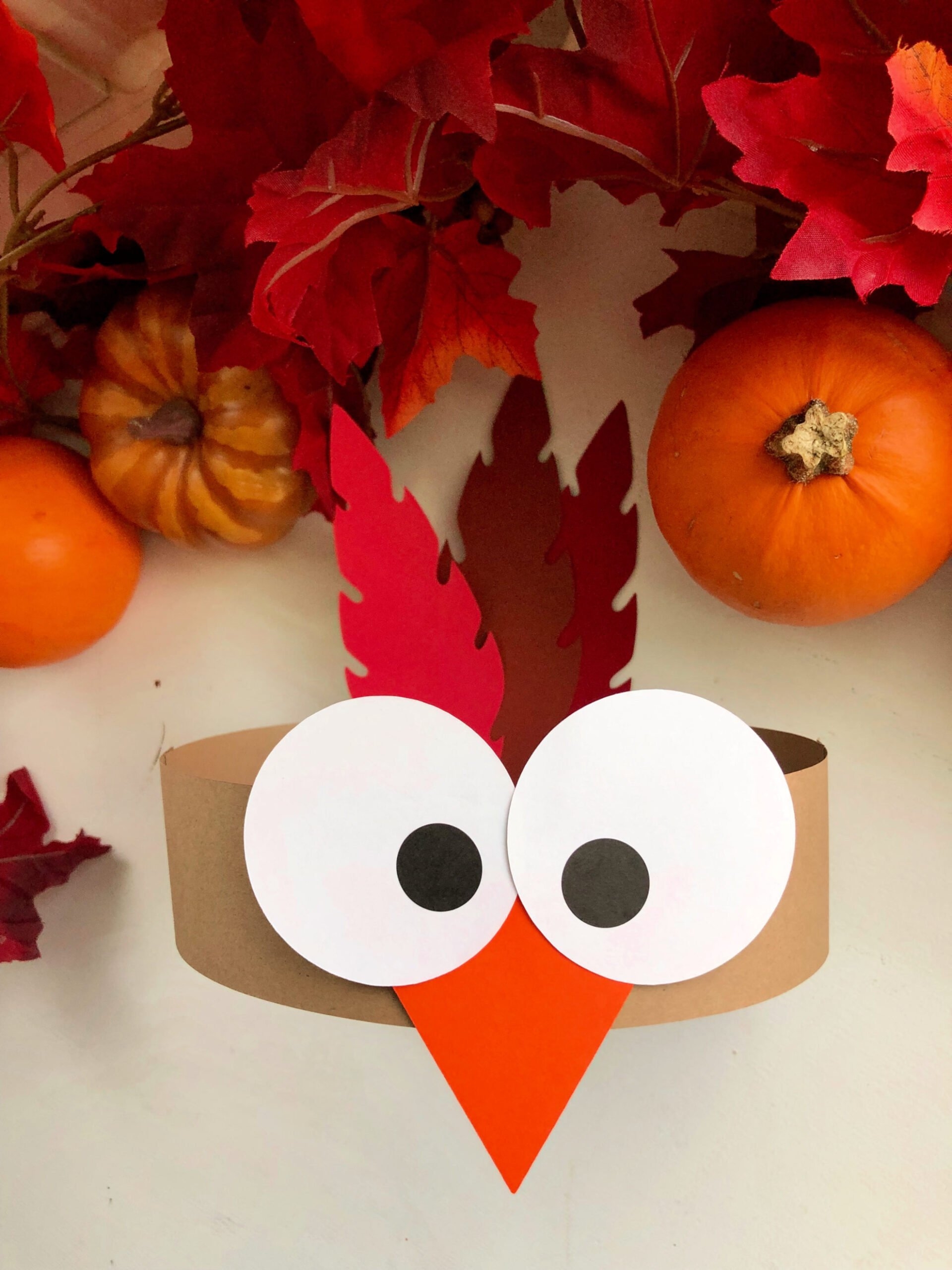 Turkey Paper Headbands Sew Woodsy Turkey Paper Headbands Sew Woodsy
