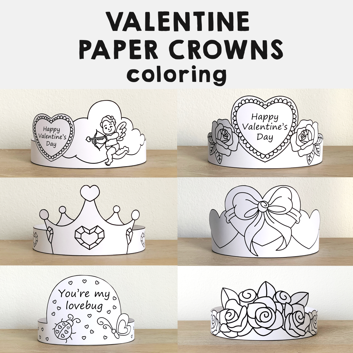 Printable Valentine Craft Templates Printable Valentine Craft Templates