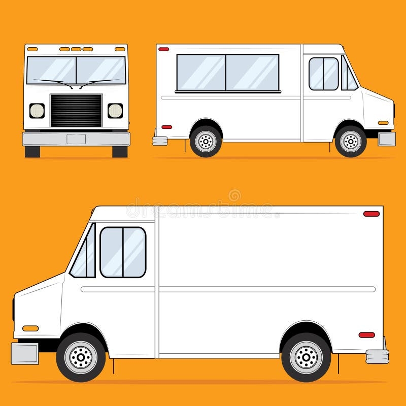 Printable 3d Food Truck Template Printable 3d Food Truck Template